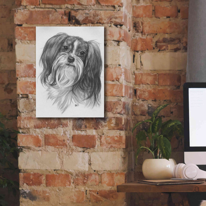 «Miki» par Barbara Keith - reproduction d'art sur toile tendue
