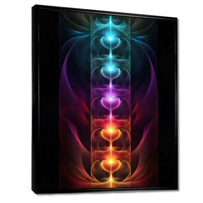 Chakra, premier mouvement méditation - art mural géométrique