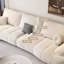 Canapé modulaire en polyester blanc crème-901233207-901233204