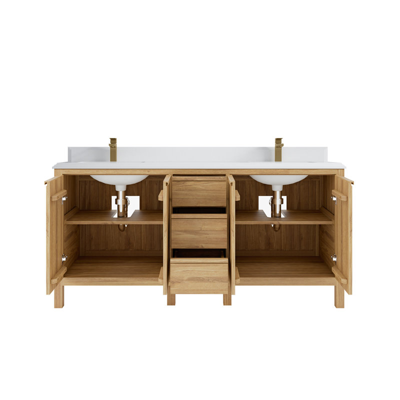 Ensemble de meuble-lavabo double 72 po Elizabeth, WWCL2162