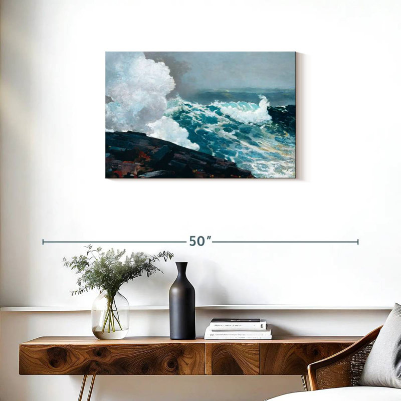 Gillard Northeaster, 20" H x 30" W