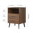 17.7" W 2-Drawer LED Nightstand-160638351