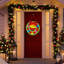 Enseigne lumineuse de Noël couronne de Noël