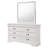 Doytcho 6-drawer Dresser and Mirror White-116447299
