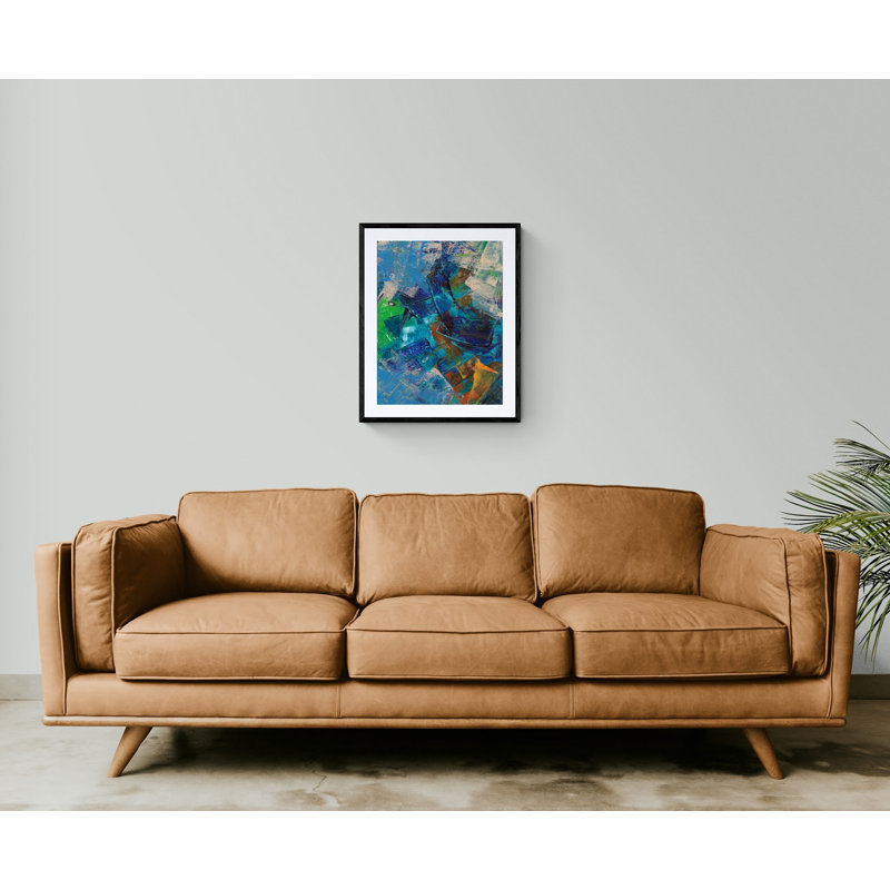 Abstract Composition 739 Print by Angel Estevez, 21.25" H x 17.25" W