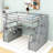 Ginnette 7 Drawer Loft Bed with Built-in-Desk by Harriet Bee-793534859-740430331