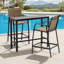 Ensemble repas d'extérieur pour 2 personnes (ensemble 3 pièces, table rectangulaire)-1427030747-1427030744