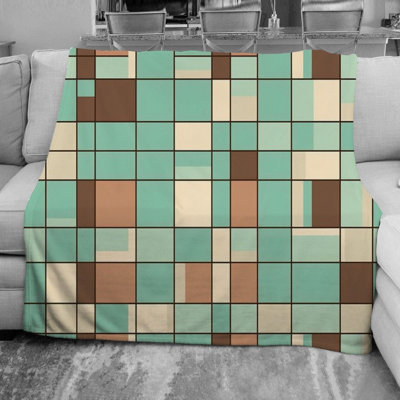 Couverture polaire Ozuri Mondrian