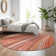 Premium Machine Washable Cerrito AMF585 Terracotta Rug