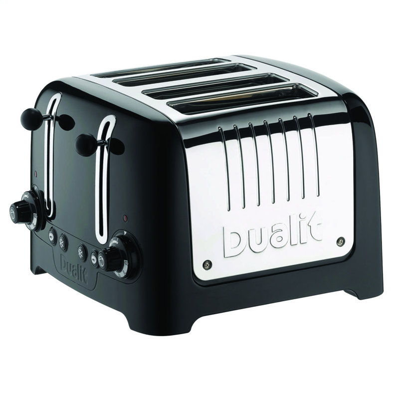 Dualit 4 Slice Lite Toaster, Black