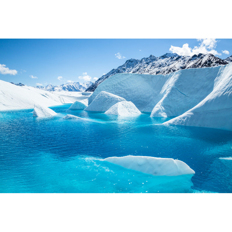 Mount Wickersham - Wrapped Canvas Print, 30cm H x 46cm W x 3.8cm D