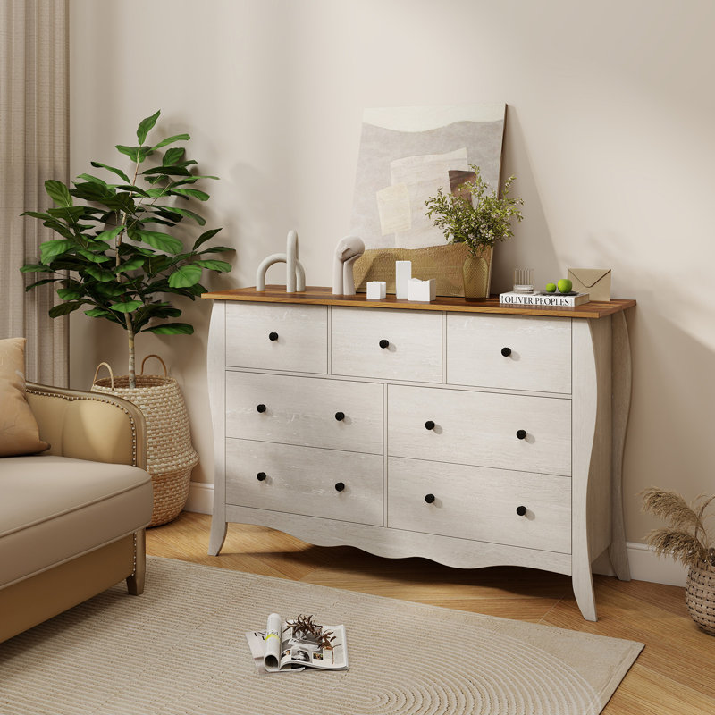 120 cm W Chest of 7 Drawers