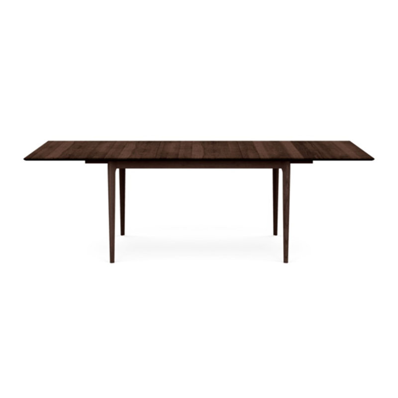 Sarah Four Leg Extension Table, Natural Cherry, 42" W x 96" L