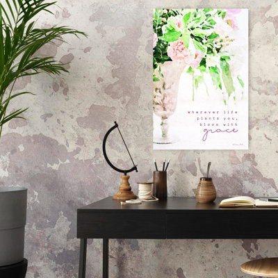 Bloom With Grace Spring Flower Art