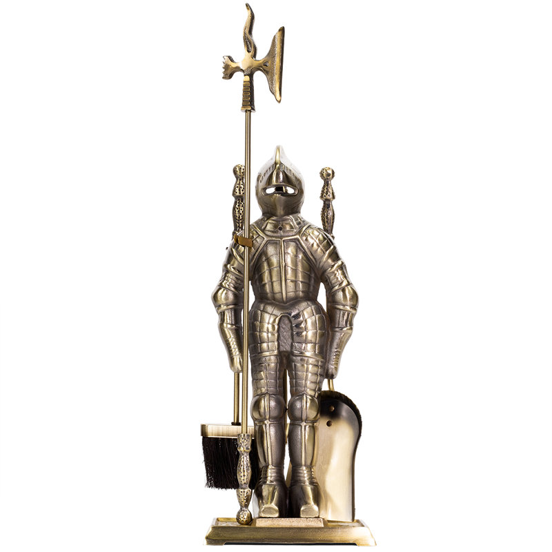 Iron Fireplace Tool Set