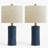22" Ceramic Table Lamp, Modern Bedside Nightstand Lamps Desk Lamps for Bedroom Living Room, (set Of 2)-1170445730