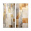 Minimalisme moderne, art zen scandinave moderne - ensemble de 2 reproductions d'art en métal-1622776512