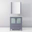 Single Bathroom Vanity with Ceramic Top