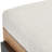 Tessa 22" Chenille Upholstered Accent Bench with Foam Padding, Ivory-1521375728