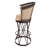 Kiyanah Heritage Swivel Barstool-455565144-455565146