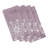 Polyester Geometric Square Napkin-18013571
