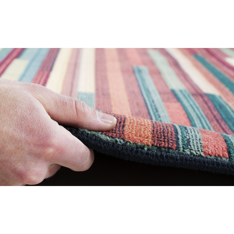 Laurentius Striped Area Rug, Rectangular 240 x 340 cm