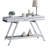 Contemporary Style 1Pc Sofa Table High Gloss Finish Chrome Frame Console Table Gorgeous Living Room Furniture