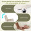 Larger Size 360° Swivel Home Office Desk Chair With Wheels