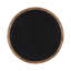Wooden Round Bathroom Wall Mirror-694872485