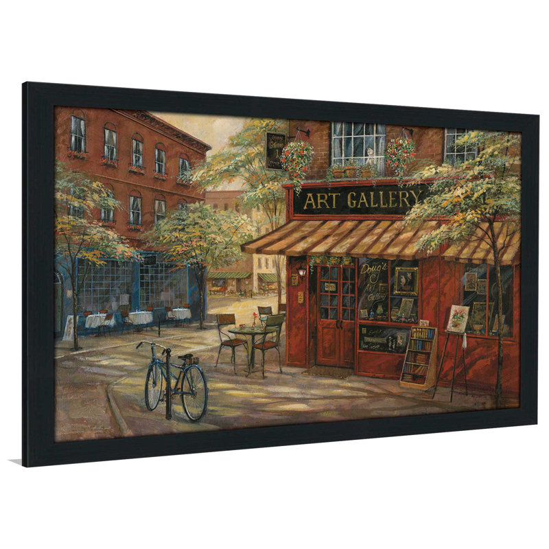 Dougs Art Gallery par Ruane Manning - reproduction de cadre photo, H 21,5 po x l 27,5 po x P 0,75 po