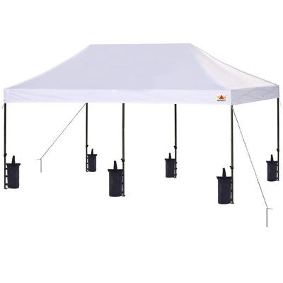 240'' W x 120'' D Canopy