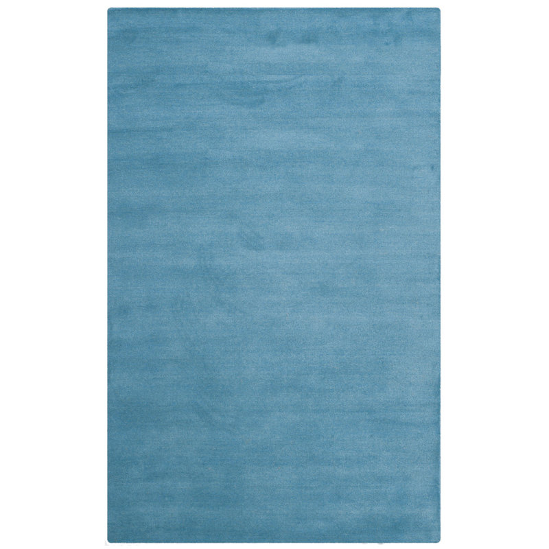 Moreau Hand Tufted Wool Solid Color Rug, Rectangle 2'3" x 4'