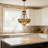 3 Light Dimmable Butterfly-shaped Chandelier With Adjustable Long Chain