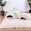 Cozy Accent Chairs With Plush Bouclé Fabric, Ergonomic Design For Home