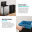 Poubelle de cuisine à double compartiment 15,8 gallons / 60 litres Kraus-126114896