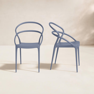 Farrah Stackable Patio Armchair