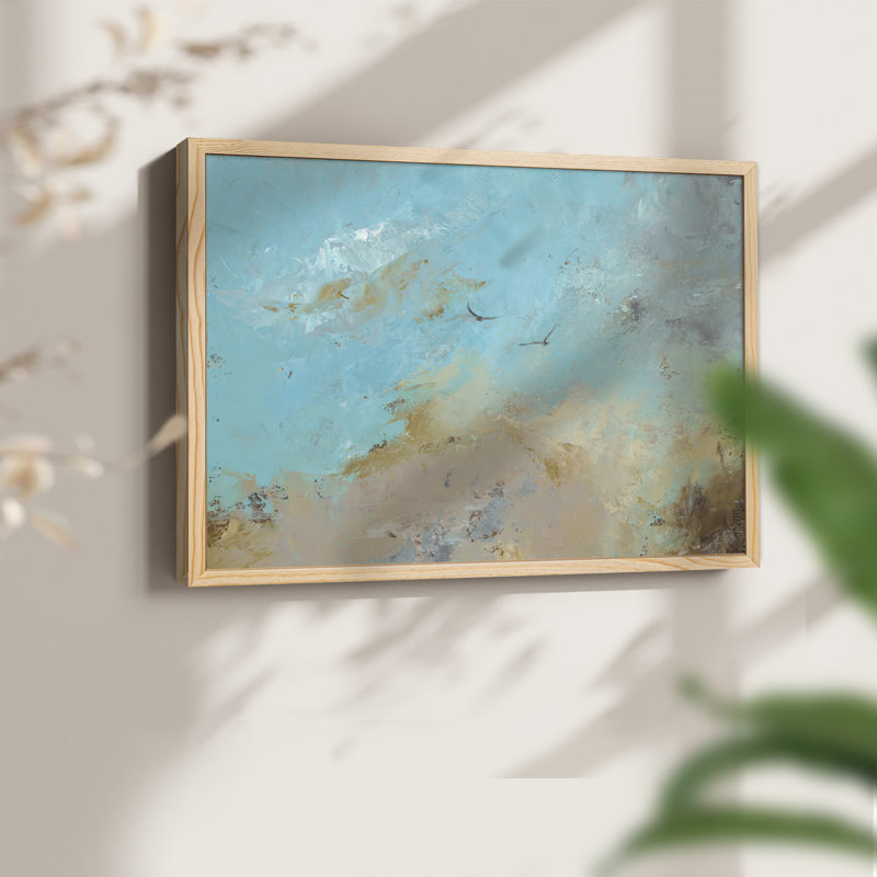 Just The Two Of Us - Reproduction encadrée - Restickable, H 8 po x l 10 po, Naturel