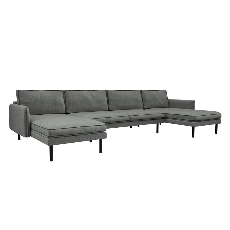 Ester U Corner Sofa, Anthracite