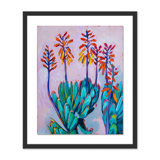 Fan Aloe Painting by Sari Shryack