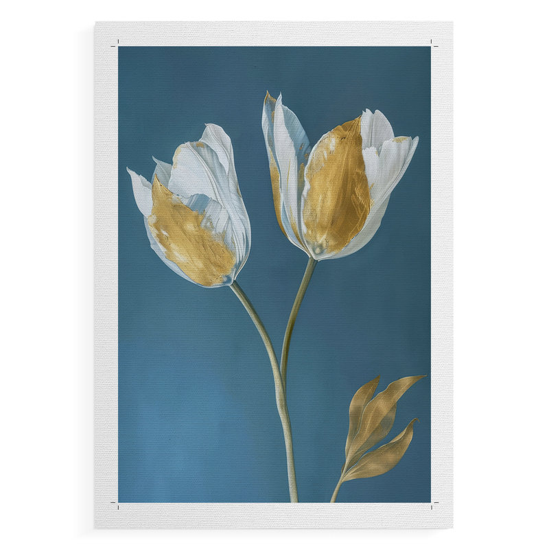 Série FLORAL CXI - Impression sur toile seulement - NON CADRE, H 60 po x l 40 po