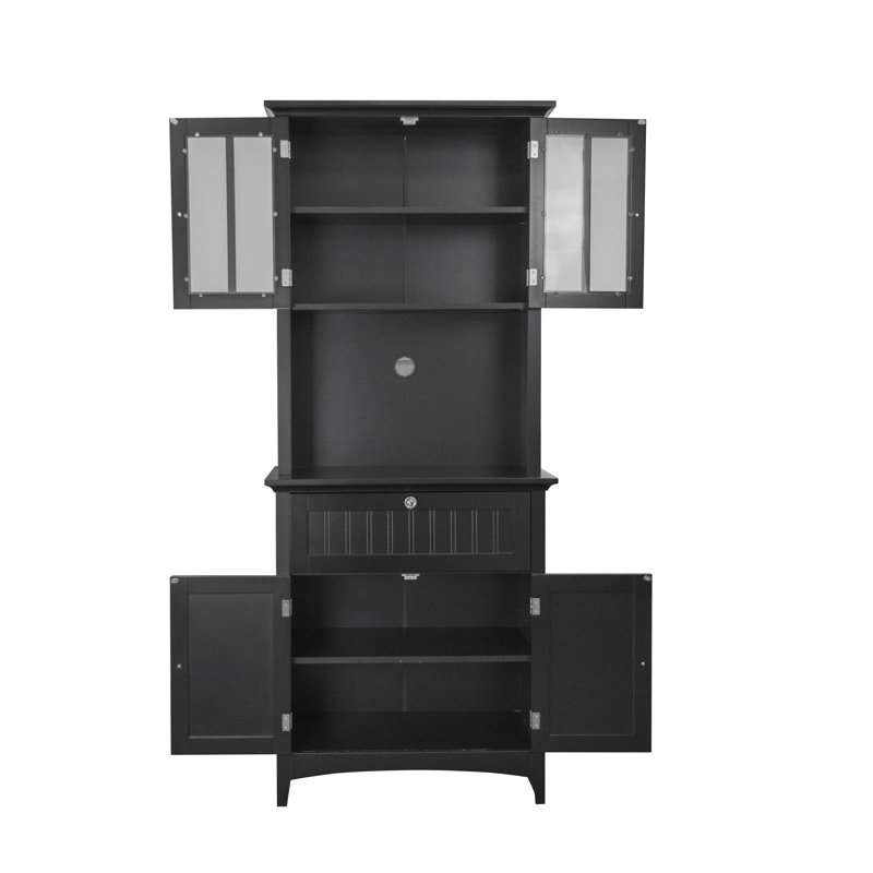 Garde-manger 70,25 po Sorens, Noir