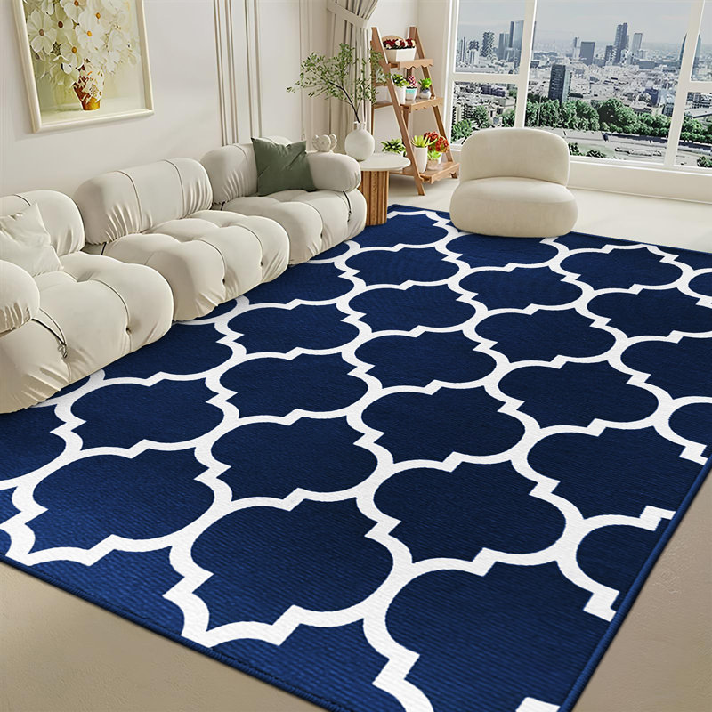 Alori Polypropylene Centered View Printed Area Rug, Rectangle 200 x 290cm