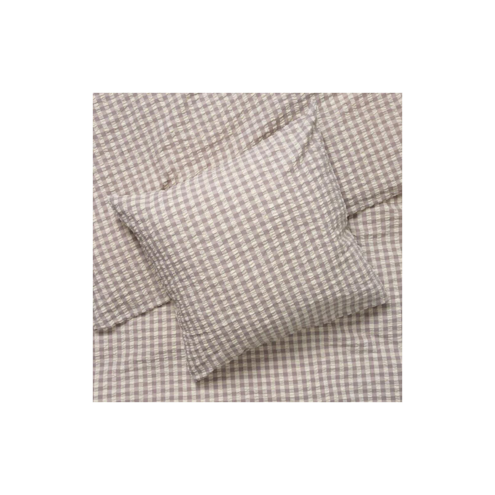 Baek And Bolge Organic Cotton Duvet Cover Set, Gray/Birch, Queen Duvet Cover + 2 Standard Pillowcases