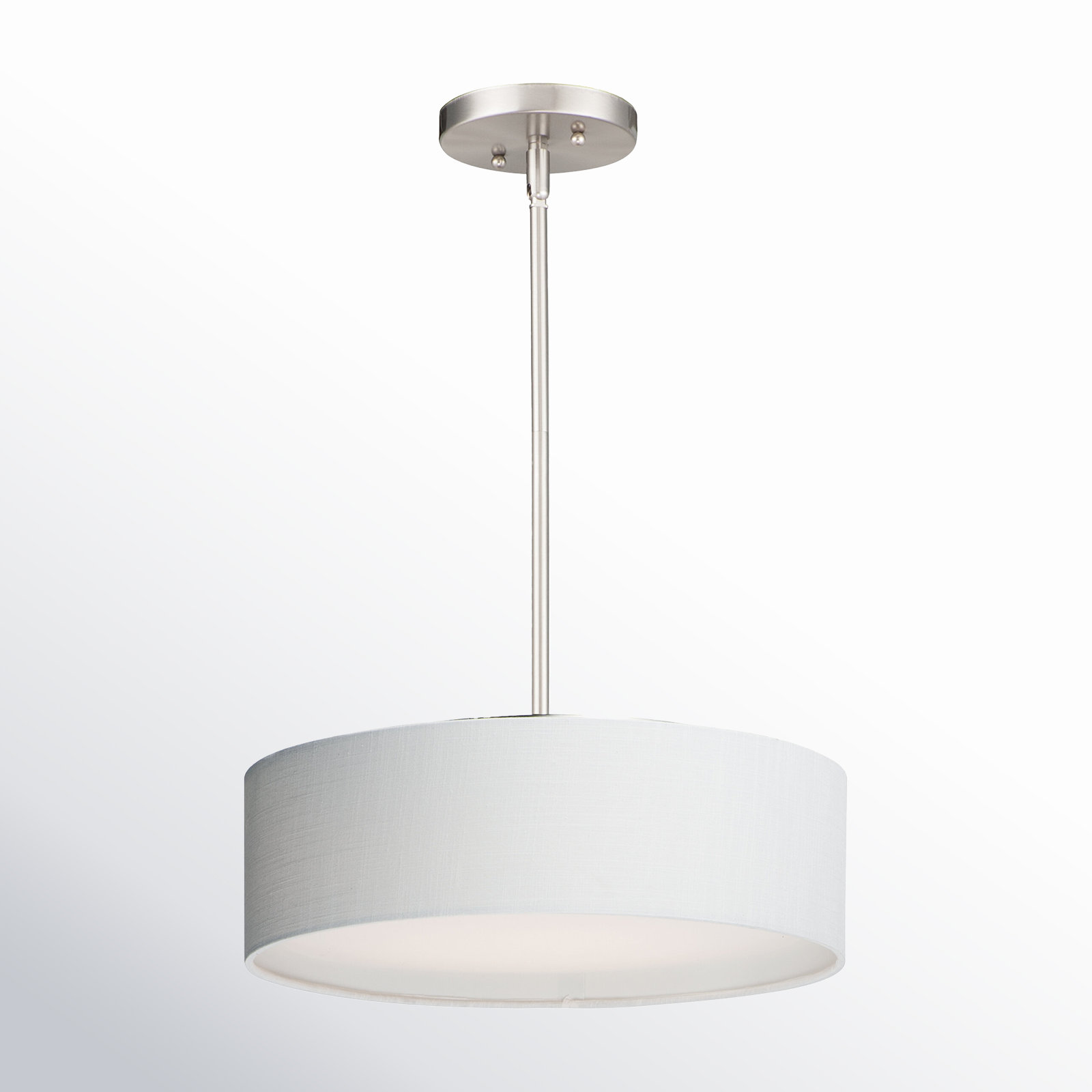 Jessalyn 3 - Light Metal Dimmable Chandelier