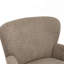 Fauteuil club rembourré Boucle