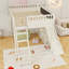 Lit mezzanine avec glissade et tablettes de rangement-73527188-73527185