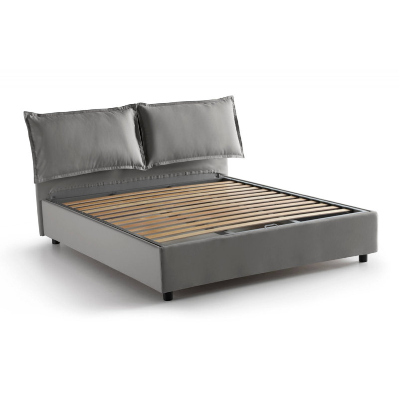 Mikenzy 160x200 cm Bed, Grey