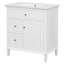 Meuble-lavabo de 30 po avec lavabo et rangement réglable-602042749