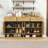 Farmhouse Sideboard with 3 Drawers, Adjustable Shelves and Open Storage-796955838