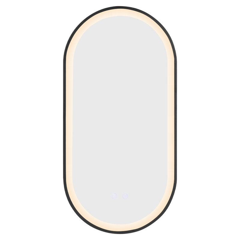 Ashyria Metal Oval Mirror